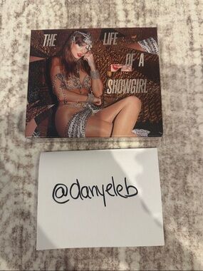 Taylor Swift The Life of a Showgirl Deluxe CD It’s Beautiful Variant